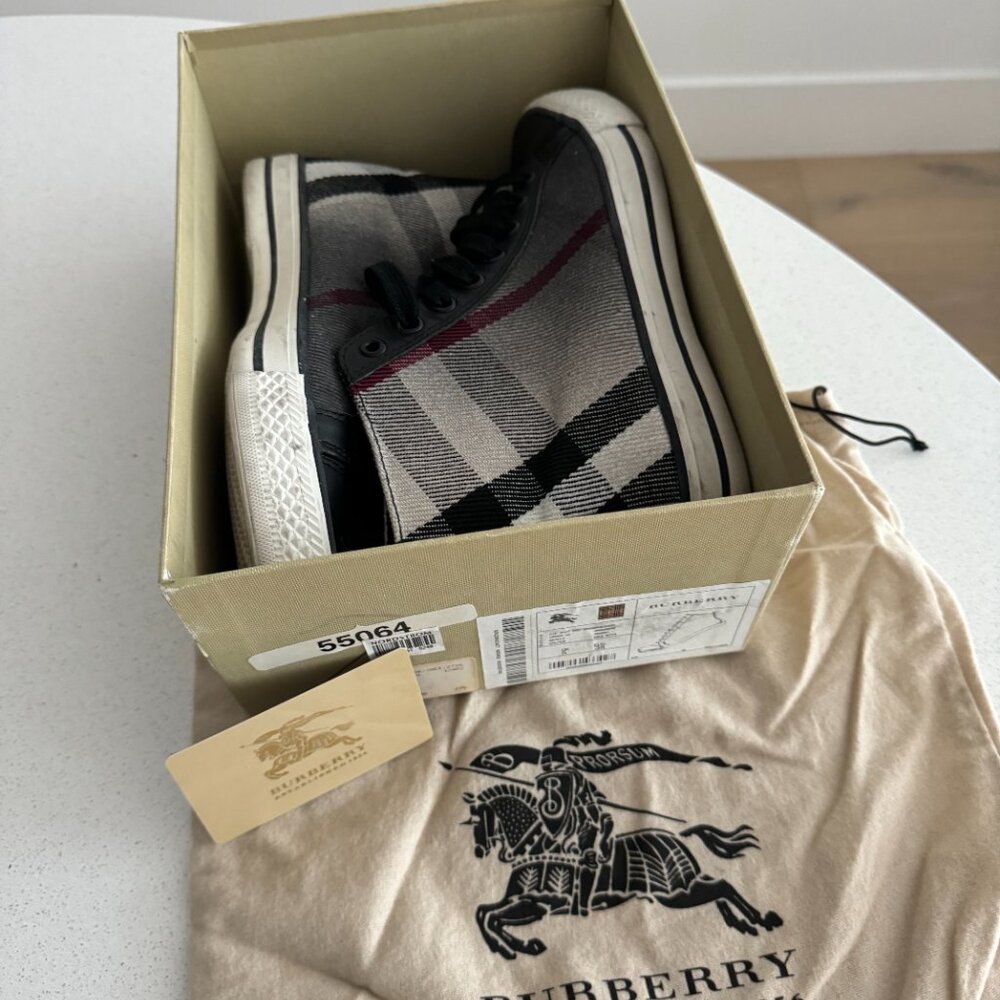 Burberry high top sneakers - Picture 6 of 7